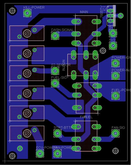 EAGLE CAD layout screenshot